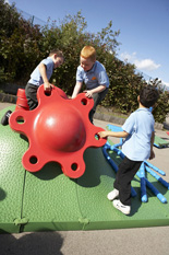 Snug, playground equipment.